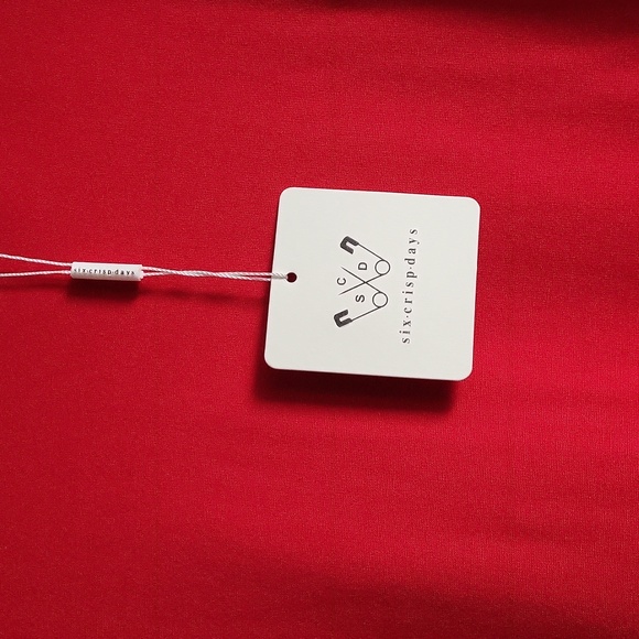 NWT Hot Red Mini Dress - Picture 2 of 5